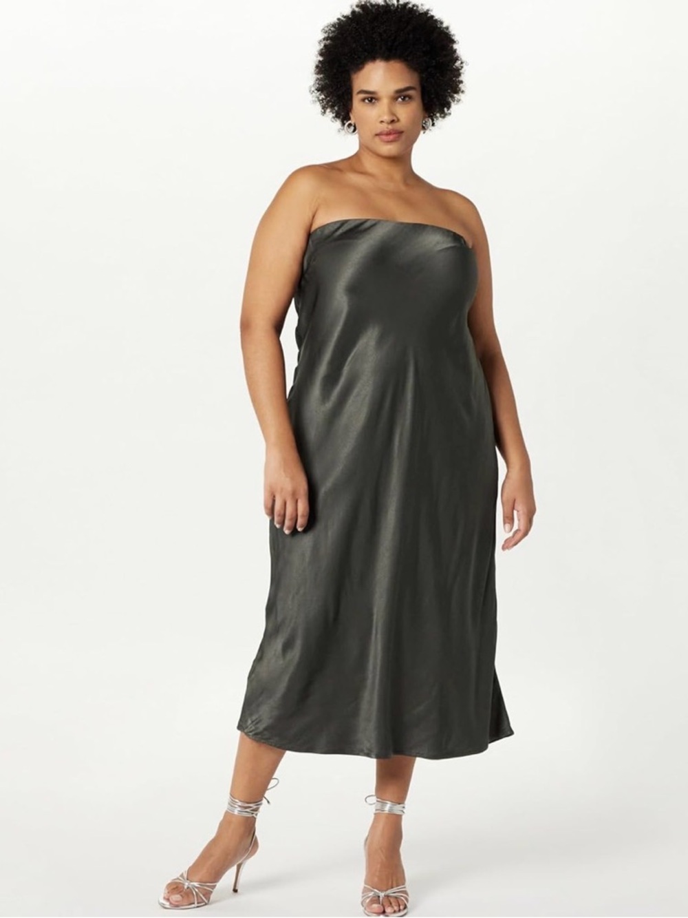 The Drop Danica Liquid Dress Liquid Grey
